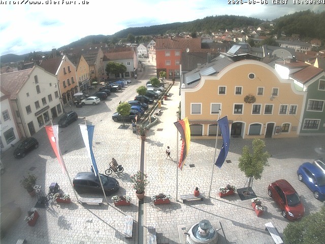 Archiv Foto Webcam Westansicht Marktplatz Dietfurt