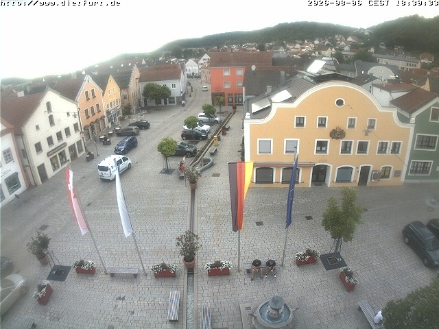 Archiv Foto Webcam Westansicht Marktplatz Dietfurt