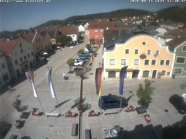 Archiv Foto Webcam Westansicht Marktplatz Dietfurt