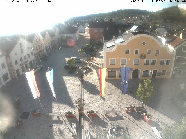 Archiv Foto Webcam Westansicht Marktplatz Dietfurt