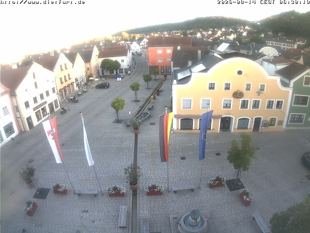 Archiv Foto Webcam Westansicht Marktplatz Dietfurt