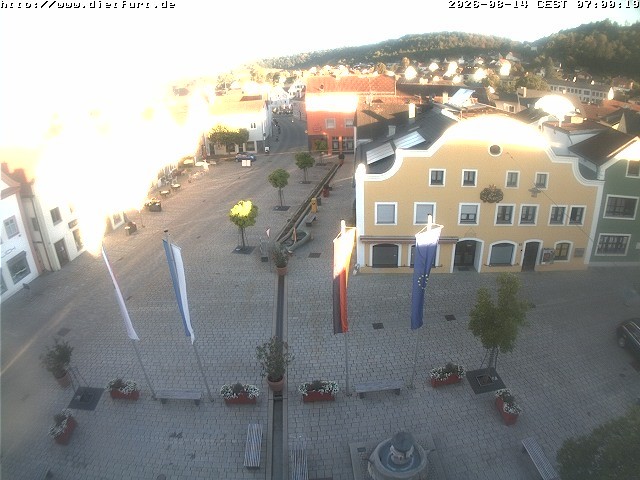 Archiv Foto Webcam Westansicht Marktplatz Dietfurt