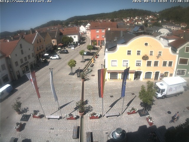 Archiv Foto Webcam Westansicht Marktplatz Dietfurt