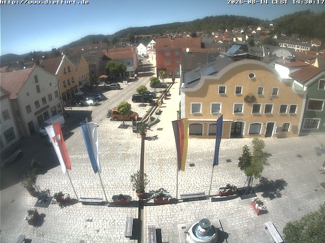 Archiv Foto Webcam Westansicht Marktplatz Dietfurt