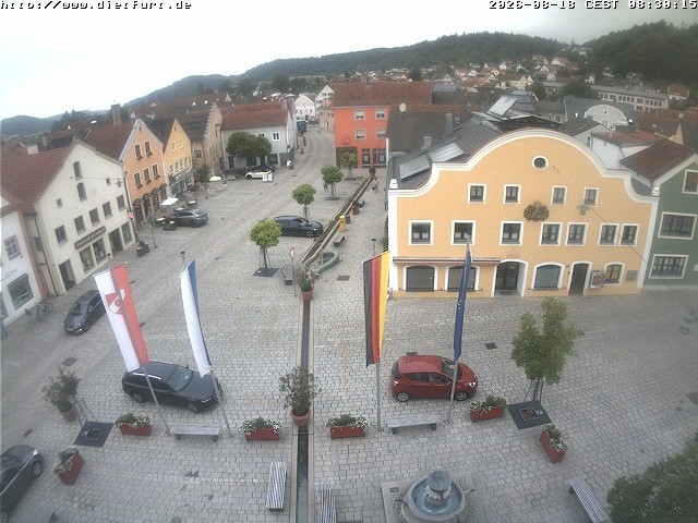 Archiv Foto Webcam Westansicht Marktplatz Dietfurt