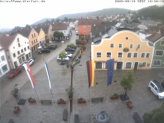Archiv Foto Webcam Westansicht Marktplatz Dietfurt
