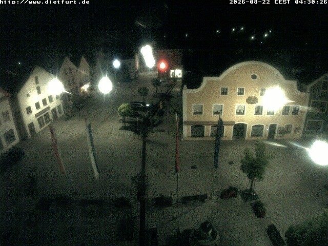 Archiv Foto Webcam Westansicht Marktplatz Dietfurt