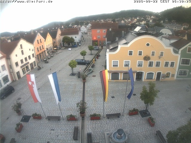 Archiv Foto Webcam Westansicht Marktplatz Dietfurt