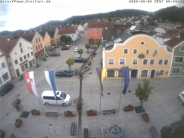 Archiv Foto Webcam Westansicht Marktplatz Dietfurt