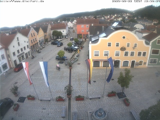 Archiv Foto Webcam Westansicht Marktplatz Dietfurt