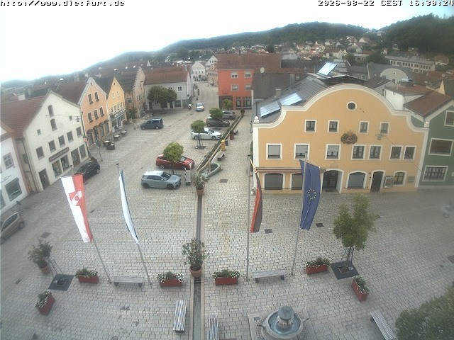 Archiv Foto Webcam Westansicht Marktplatz Dietfurt