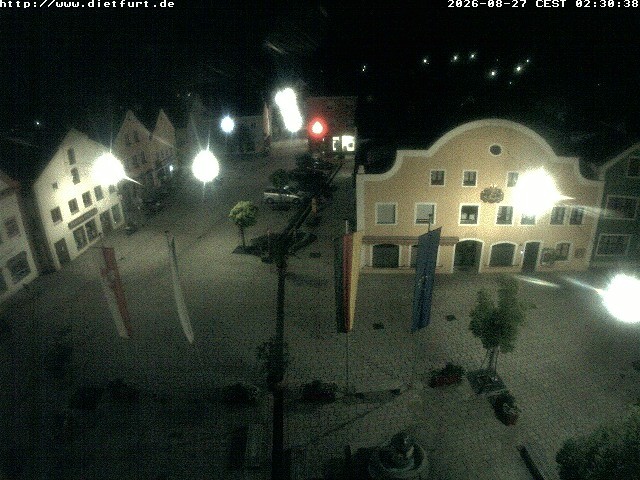 Archiv Foto Webcam Westansicht Marktplatz Dietfurt