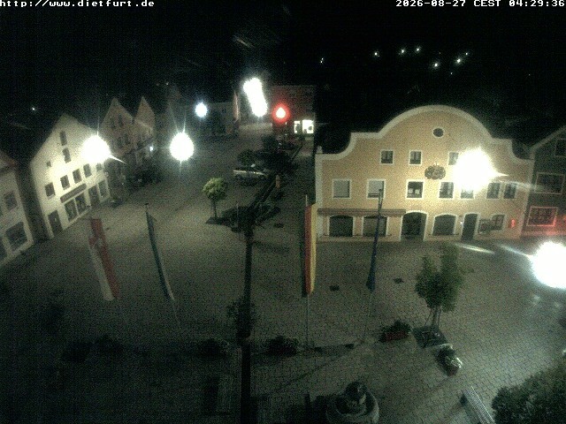 Archiv Foto Webcam Westansicht Marktplatz Dietfurt