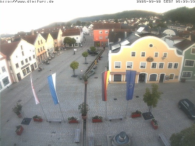 Archiv Foto Webcam Westansicht Marktplatz Dietfurt