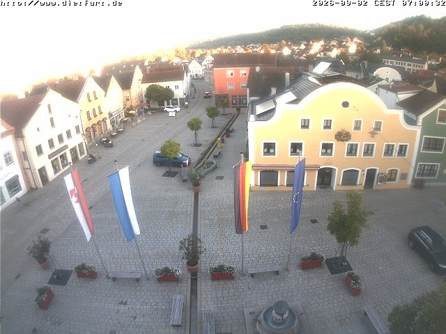 Archiv Foto Webcam Westansicht Marktplatz Dietfurt