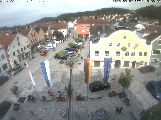 Archiv Foto Webcam Westansicht Marktplatz Dietfurt