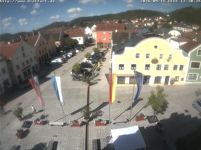 Archiv Foto Webcam Westansicht Marktplatz Dietfurt