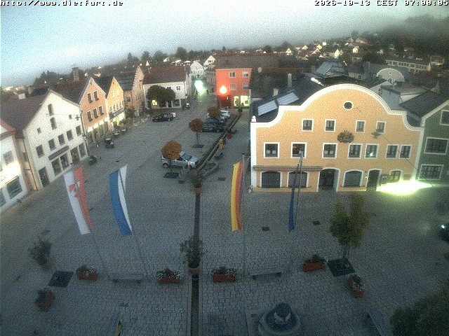 Archiv Foto Webcam Westansicht Marktplatz Dietfurt