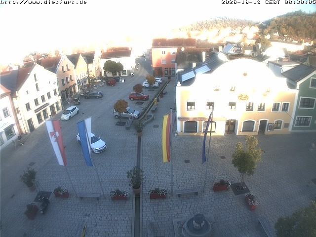 Archiv Foto Webcam Westansicht Marktplatz Dietfurt