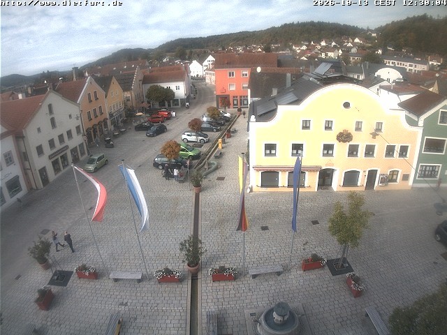 Archiv Foto Webcam Westansicht Marktplatz Dietfurt