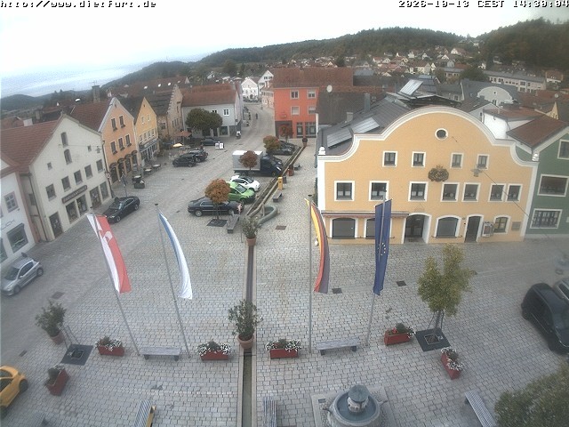 Archiv Foto Webcam Westansicht Marktplatz Dietfurt