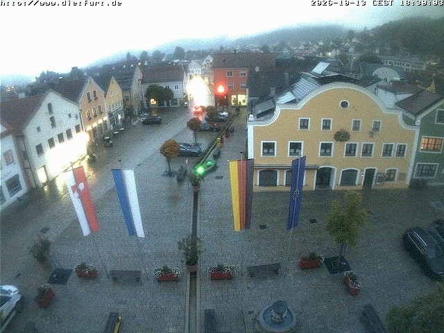 Archiv Foto Webcam Westansicht Marktplatz Dietfurt