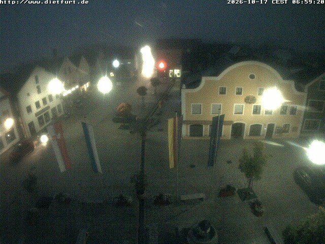 Archiv Foto Webcam Westansicht Marktplatz Dietfurt