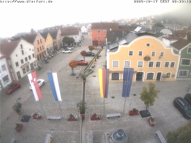 Archiv Foto Webcam Westansicht Marktplatz Dietfurt