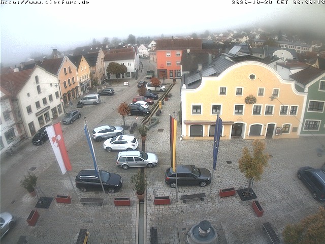 Archiv Foto Webcam Westansicht Marktplatz Dietfurt