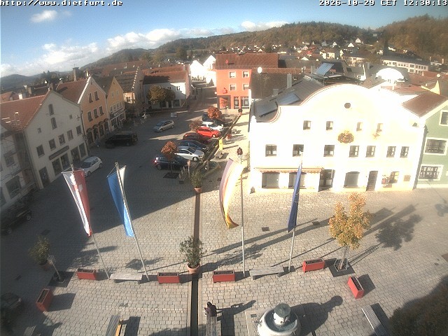 Archiv Foto Webcam Westansicht Marktplatz Dietfurt
