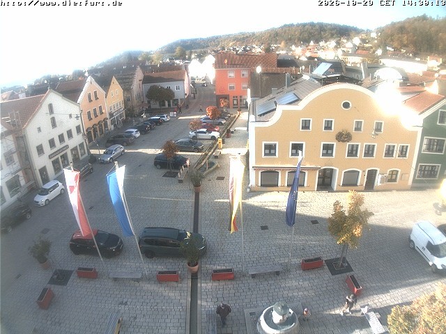 Archiv Foto Webcam Westansicht Marktplatz Dietfurt
