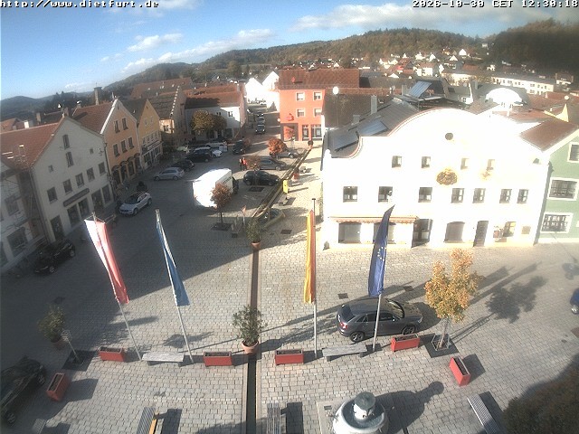 Archiv Foto Webcam Westansicht Marktplatz Dietfurt