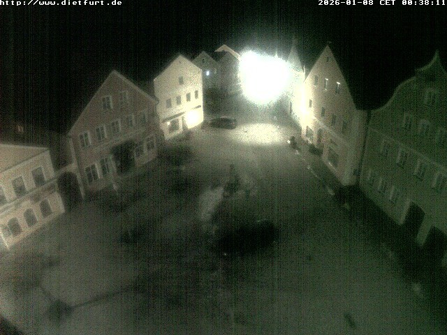 Archiv Foto Webcam Ostansicht Rathaus Dietfurt