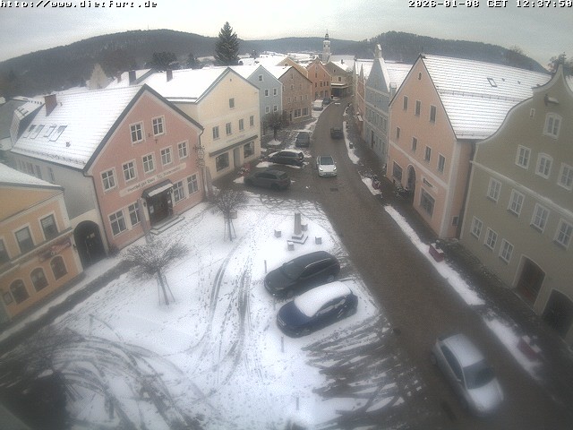 Archiv Foto Webcam Ostansicht Rathaus Dietfurt