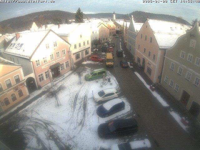 Archiv Foto Webcam Ostansicht Rathaus Dietfurt