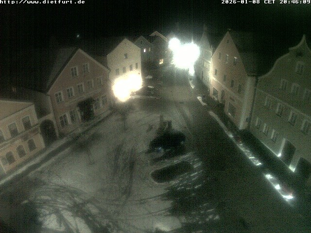 Archiv Foto Webcam Ostansicht Rathaus Dietfurt