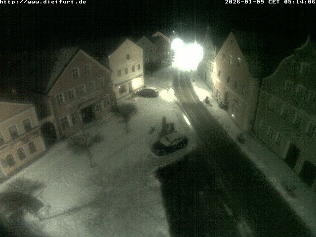 Archiv Foto Webcam Ostansicht Rathaus Dietfurt