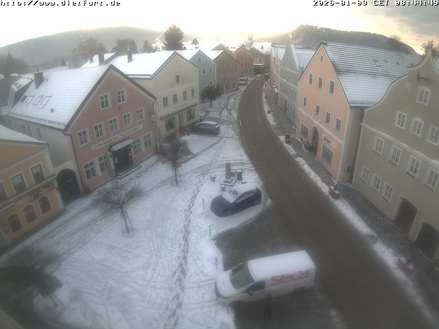 Archiv Foto Webcam Ostansicht Rathaus Dietfurt