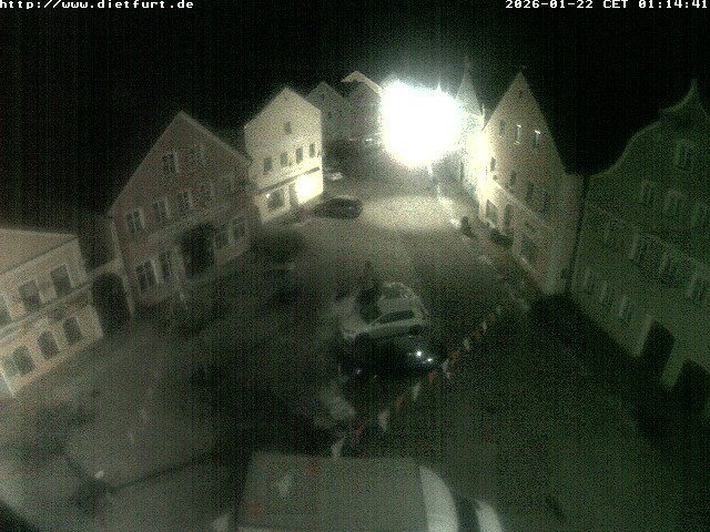 Archiv Foto Webcam Ostansicht Rathaus Dietfurt