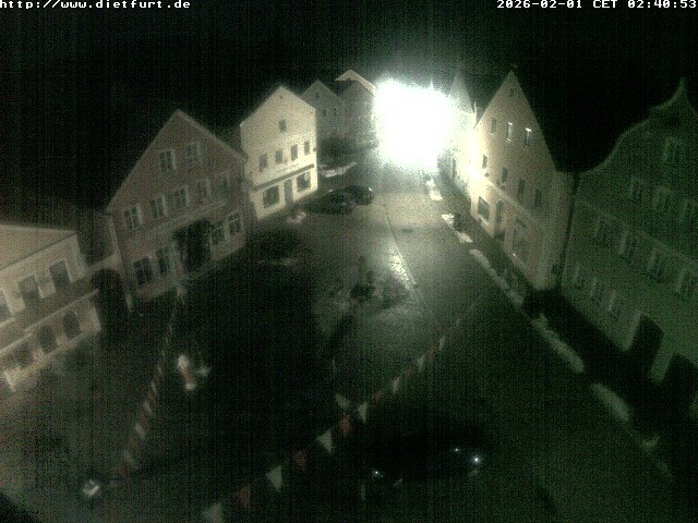 Archiv Foto Webcam Ostansicht Rathaus Dietfurt
