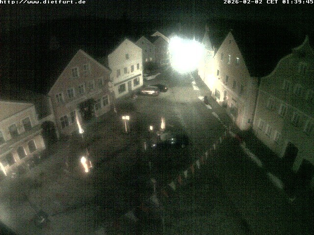 Archiv Foto Webcam Ostansicht Rathaus Dietfurt