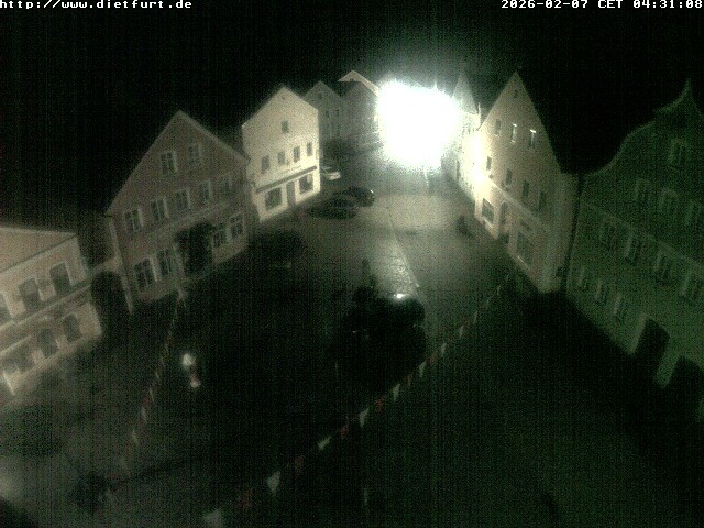 Archiv Foto Webcam Ostansicht Rathaus Dietfurt