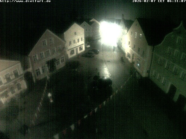 Archiv Foto Webcam Ostansicht Rathaus Dietfurt