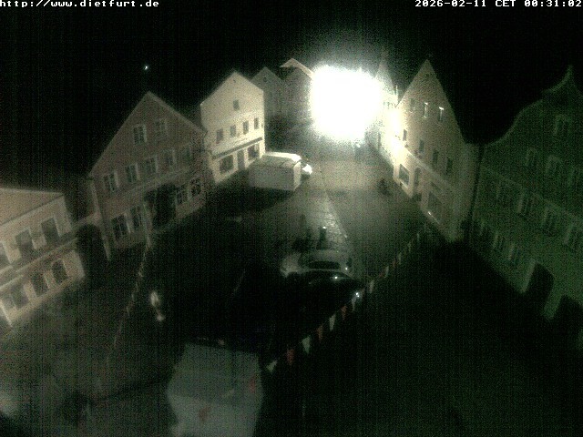 Archiv Foto Webcam Ostansicht Rathaus Dietfurt