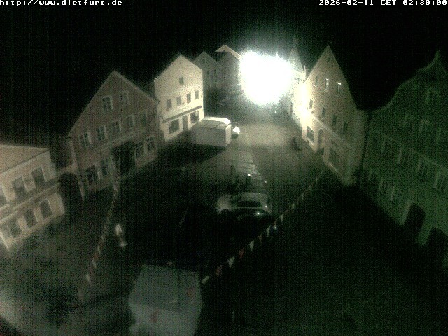 Archiv Foto Webcam Ostansicht Rathaus Dietfurt
