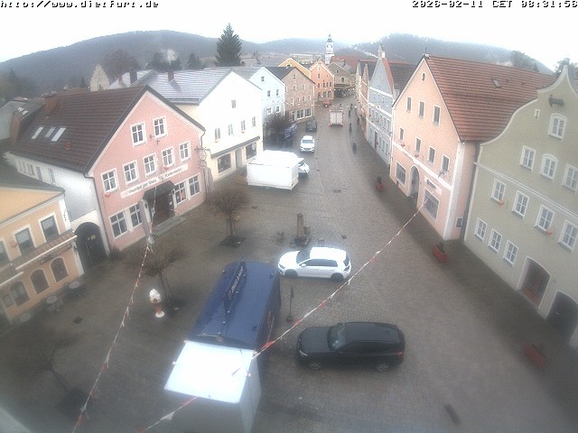 Archiv Foto Webcam Ostansicht Rathaus Dietfurt