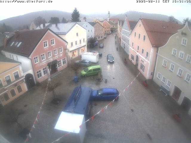 Archiv Foto Webcam Ostansicht Rathaus Dietfurt