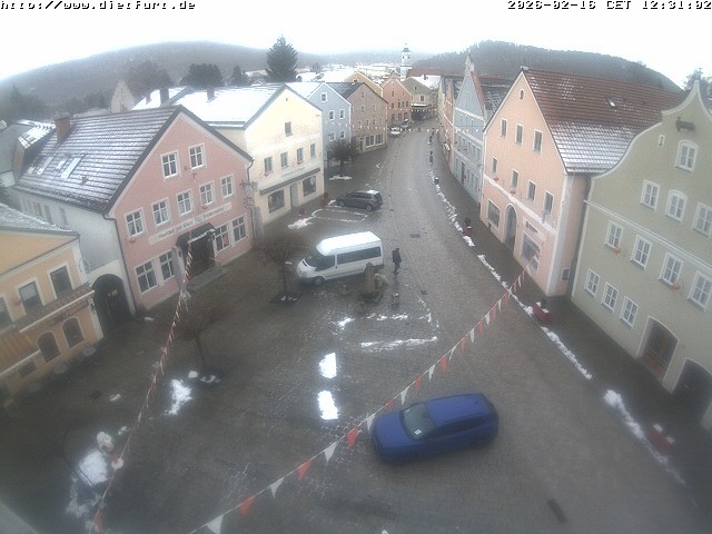 Archiv Foto Webcam Ostansicht Rathaus Dietfurt