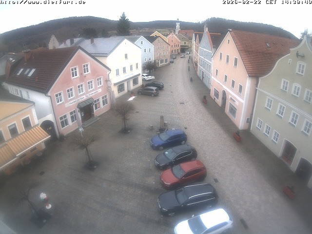Archiv Foto Webcam Ostansicht Rathaus Dietfurt