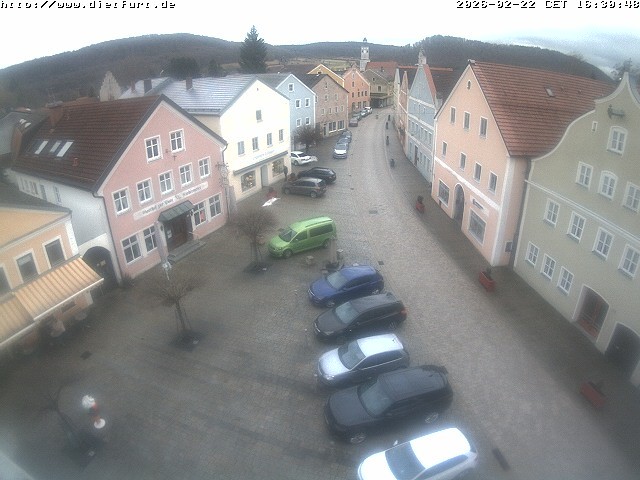 Archiv Foto Webcam Ostansicht Rathaus Dietfurt